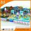 Seven colors indoor playground plastic playsets, Indoor soft amusement park