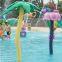Children adult water park amusement equipment water play series Swimming pool playground supply children cartoon water spray