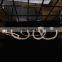 modern large luxury golden round circle crystal rock chandelier light decoration chandeliers for living room