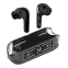 transparent gaming stereo Tws with led display In-Ear true wireless Earbuds