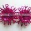 Cooper Color Birthday Party Decorate with Metallic Fancy Ribbon Garland Flower Bow