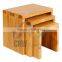 CU-09 Three Nest Oak Table