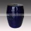 2015 hot selling chinese drum shape ceramic color glaze stool