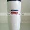 double wall plastic mug with advertising insert paper ,promotional mug advertising cup