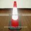 Italy 75cm Red Rubber Traffic Warning Cone for Highway Safety