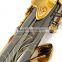 MSS-206 split body black nickel soprano sax with golden key