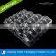 24 pcs disposable Clear wholesale blister plastic macaron cake packaging tray with lids