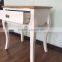 French white paint morden bedroom wooden Nightstand