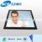 Outdoor touch screen kiosk for bank atm with waterproof and anti-glare treatment