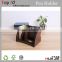 Office accessories wooden pen stand for desk
