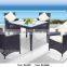 Modern rattan dining hotel furniture DH-322