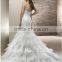 Ivory Organza Silver Decoration Sweetheart Mermaid 2013 Wedding Dre