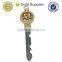 Die casting soft enamel low price custom shape keychain material on sale