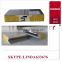 low price mobile homes sound proofing rockwool sandwich panel