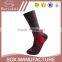 2015 new model 100% cotton sport mens socks black