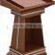 Good quality hotel wooden pulpit, hotel podium, hotel rostrum