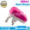 Colorful Wall USB Charger Folding 5V 1A USB Wall Charger For iphone