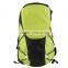 Cycling safety instructions backpack/night ride to light/night ride a warning light