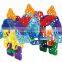 500G Intelligent plastic block set promotional toys plastic block toys QQ224081