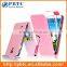 Set Screen Protector Stylus And Case For Samsung Galaxy S4 I9500 , Brown Leather Wallet Case Mobile Accessories