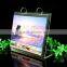 Modern Unique Clear Free Standing Acrylic Calendar Holders