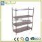 Stable heavy raw material steel plate storage rack