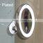 Silver Chrome Bathroom Makeup mirror with led light