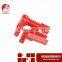 Wenzhou BAODSAFE Ball Valve Handle Lockouts Security Lock Red BDS-F8601
