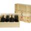 hot sell unfinished handmade wood wine box
