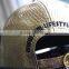 5panel snake leather puff embroidery strapback hats/ custom 3D embroidery hat