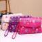 Cute Embossed Woman Beauty Makeup Bag
