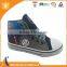 kid high top canvas lace up casual shoes