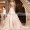 Best Selling see through corset lace bodice wedding dress