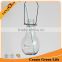 Clear Wholesale 500ml Bulb Bottle Glass With Hanging Wire and Straw Lid