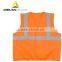 Fastening with Velcro Band High Visibility Vest