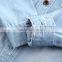 New design fashion cotton casual long sleeve boy fancy shirt jeans kids 2016
