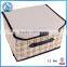 Non Woven Foldable Storage Box With Lid,Decorative Storage Box With Lid