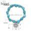 Bohemia ethnic jewelry bead bracelet natural stone bead tassel bracelet jewelry