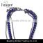 China jewelry wholesale blue chains beaded cross pendant necklace men's jewelry 2016