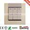 Aluminium electrical switches