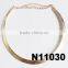 fashhion bib collar necklace women bib necklace pattern