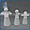 indoor little western ceramic angel figurines with heart