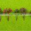 resin train layout model tree in architectural building scale model