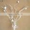 artificial glitter foam ball beaded branch faux twigs branch for christmas home decoration