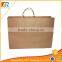 flat handle kraft paper bag