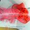 Red Fancy Sinamay Fascinators With Big Feather For Wedding Wholesale T121