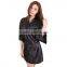 5 colors available cheap Women Bridesmaid Short Satin Kimono Bath Robes Wholesale