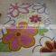 Flower design high quality elegant kids rug with best price