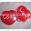 Lovers compressed bath towel for Valentine's Day in heart shape