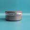 screw top metal cans 3oz,90ml screw top round aluminum tin cans